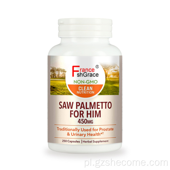 Wsparcie prostaty SAW Palmetto Extract Capsules